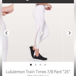 Lululemon train times 25” leggings
